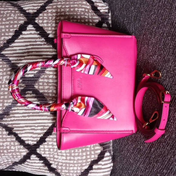 Polo Ralph Lauren Handbags - 💕HTF Polo Ralph Lauren💕 - Mini Pebbled Sloane